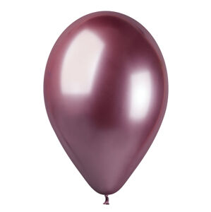 Gemar Sada chrómových balónov - Ružové, 5 ks