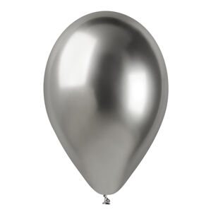 Gemar Sada chrómových balónov - Strieborné, 5 ks