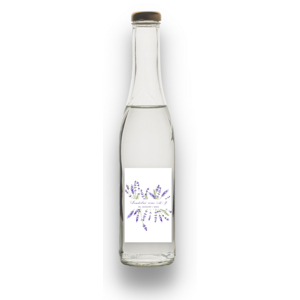Personal Etiketa na fľašu - Lavender Rozmery etikety: 7 x 10 cm - pálenka