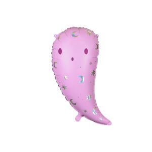 PartyDeco Fóliový balón - Ružový duch 41 x 70 cm