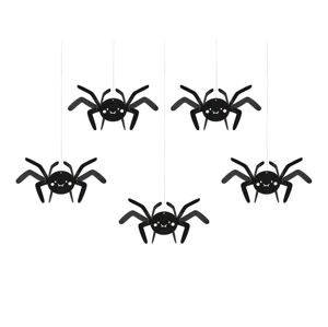 PartyDeco Visiaca dekorácia - Papierové pavúky