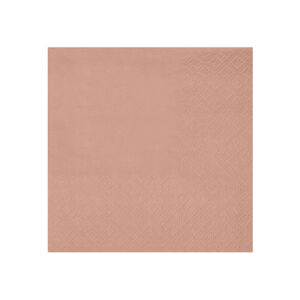 Santex Servítky - jednofarebné 21 x 20 cm Farba: ružovo-zlatá