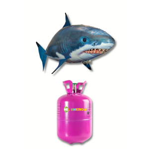 Lean Air Swimmers - Žralok + Hélium na 30 balónov