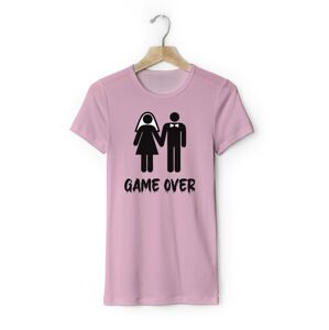 Personal Párové tričko dámske - Game Over Farba: čierna, Veľkosť - dospelý: M