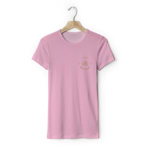 Personal Párové dámske tričko s vlastným textom - Pani Farba: ružová, Veľkosť - dospelý: XS