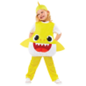 Amscan Detský kostým - Baby Shark žltý Veľkosť - deti: S