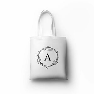 Personal Plátená taška s potlačou - Simply Farba: biela