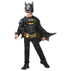 Rubies Kostým detský - Batman Black Core Veľkosť - deti: XL