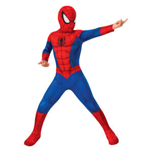 Rubies Detský kostým - Spider-Man Deluxe Veľkosť - deti: S