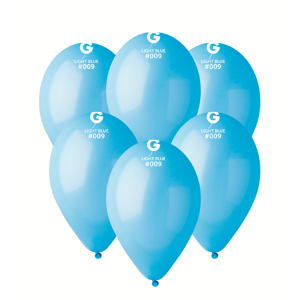 Gemar Balón pastelový - Baby modrá 26 cm 100 ks