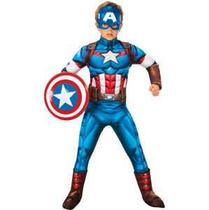 Rubies Detský kostým - Capitan America Deluxe Veľkosť - deti: L