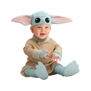 Rubies Detský kostým pre najmenších - Mandalorian Baby Yoda Veľkosť najmenší: 0 - 6 mesiacov