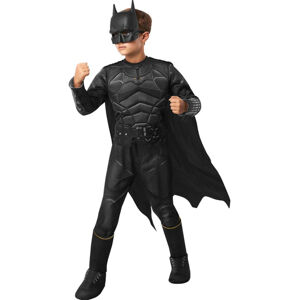 Rubies Detský chlapčenský kostým - Batman Deluxe Veľkosť - deti: M