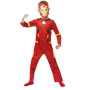 Rubies Detský kostým s maskou - Iron Man Veľkosť - deti: L