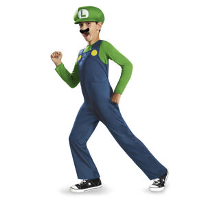 Epee Detský kostým - Luigi zelený Veľkosť - deti: L