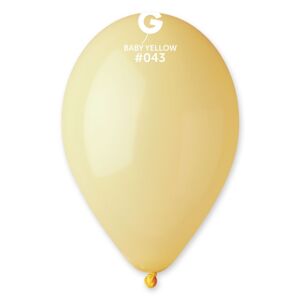 Gemar Balónik pastelový baby žltý 30 cm 100 ks
