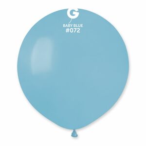 Gemar Balón pastelový - baby modrý 48 cm 25 ks