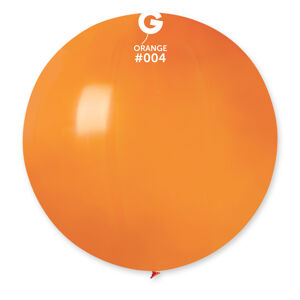 Gemar Guľatý pastelový balónik 80 cm oranžový 25 ks