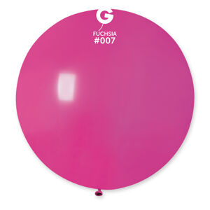 Gemar Guľatý pastelový balónik 80 cm fuchsiový 25 ks