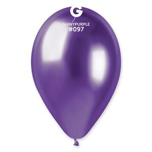 Gemar Chrómový balón - fialový 33 cm 50 ks