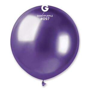 Gemar Chrómový balón - fialový 48 cm 25 ks