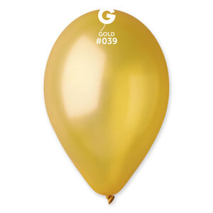 Gemar Balón metalický - zlatý, 28 cm 100 ks