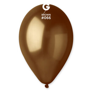 Gemar Balón metalický - čokoládový 28 cm 100 ks