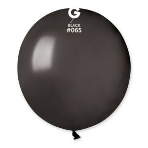 Gemar Balón metalický čierný 48 cm 100 ks