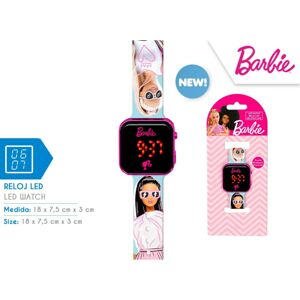 Euroswan Detské náramkové hodinky LED - Barbie