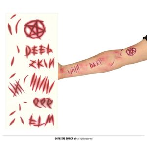 Guirca Sada nalepovacích tetovaní - Démon 30 x 14 cm
