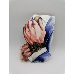 Loranc Magnetka na tortu - Ruky s hodinkami ELEGÁN