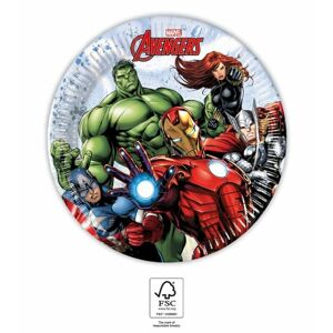 Procos Papierové taniere - Avengers 20 cm 8 ks