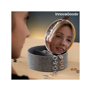 V0103056 InnovaGoods Bambusová šperkovnica so zrkadlom - MiBox