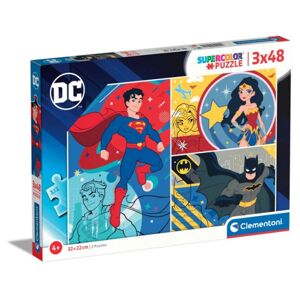 252725 Detské puzzle - DC comics - 3x48ks