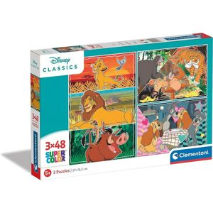 252855 Detské puzzle - Disney - 3x48ks