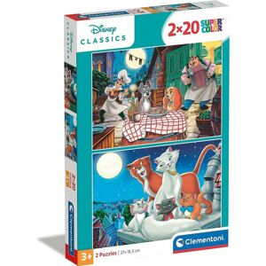 247646 Detské puzzle - Disney II. - Sada 2x20ks