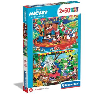 216208 Detské puzzle - Disney Mickey II. - Sada 2x60ks