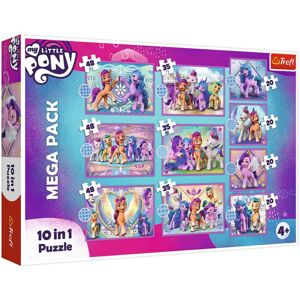 90389 Detské puzzle - My little pony - 10v1