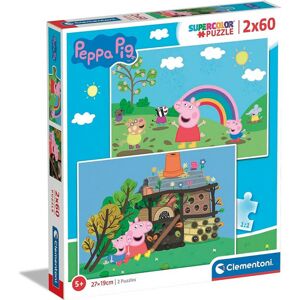 216222 Detské puzzle - Peppa Pig II. - Sada 2x60ks