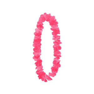 512304 DR Havajské kvety na krk 100cm Ružová