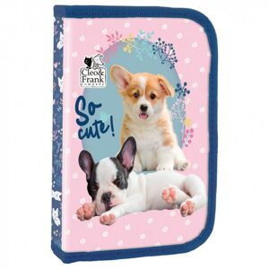 087563 DR Jednoposchodový peračník - Cute dogs pink