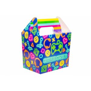 087409 Papierový Snack-box - veľkosť L Jednorožec