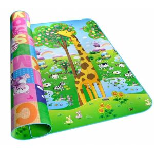 8040 Kruzzel Penová hracia podložka žirafa 200x180x0,5cm