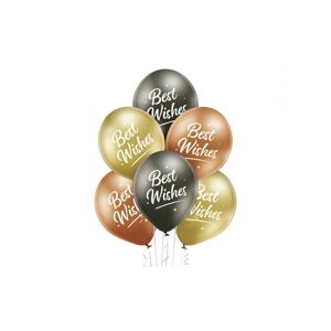 BRP_5000774 Godan Set balónov - Best Wishes, 30cm (6ks)