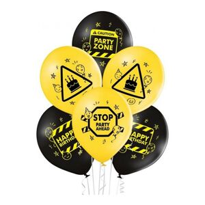 BRN_5000763 Godan Set latexových balónov - Birthday Zone mix, 30cm (6ks)