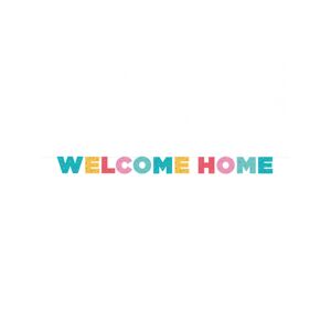 RV-GPWH Godan Uvítacia girlanda "Welcome Home" 250 cm