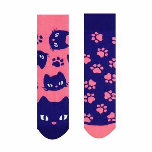 Veselé ponožky Hesty - Mačička Detské 30-34