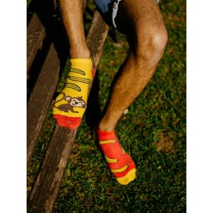 HESTY Veselé ponožky Hesty - Opica členkové 43-46