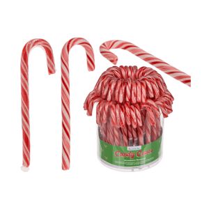 99/1023 Vianočná lízanka - Candy Cane - Strawberry 12g