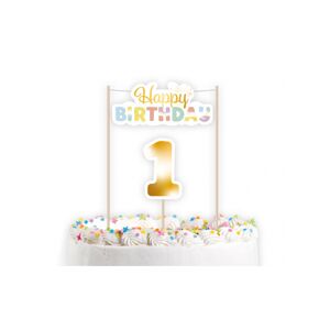 9913413 Godan Zapich na tortu - Happy Birthday - Prvý rôčik